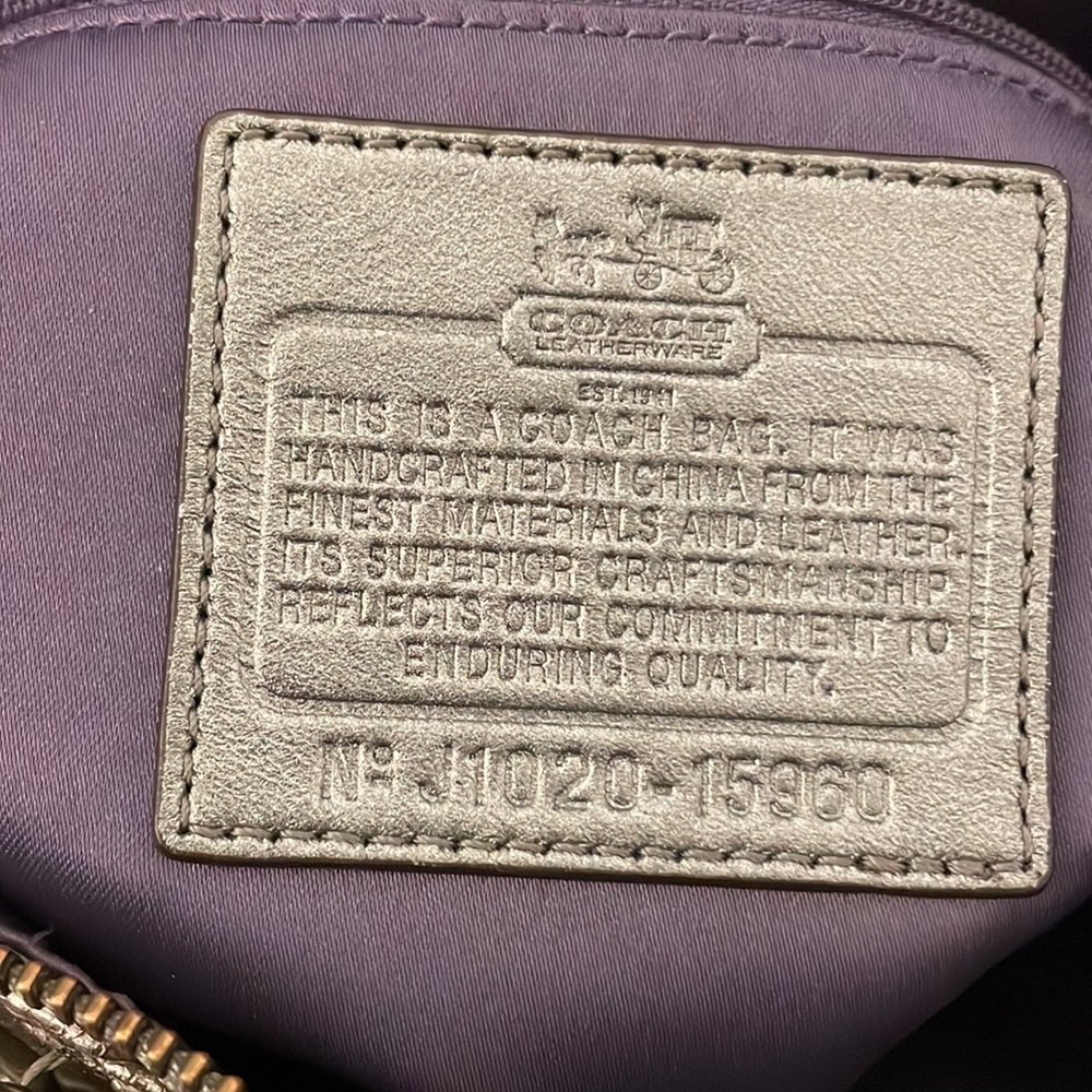 Silver Coach Bag - Picture 6 of 9